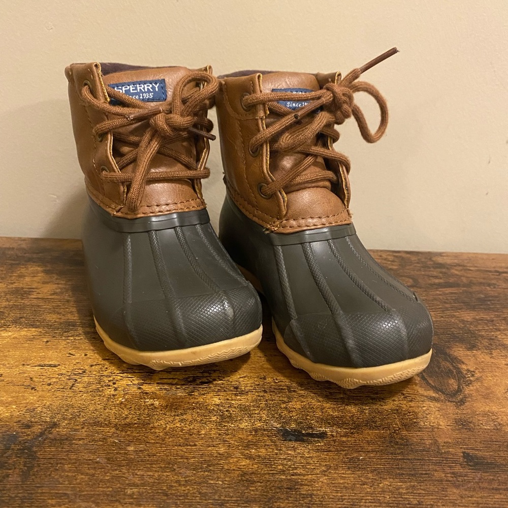 Toddler Boys Sperry Duck Boots - Picture 4 of 5